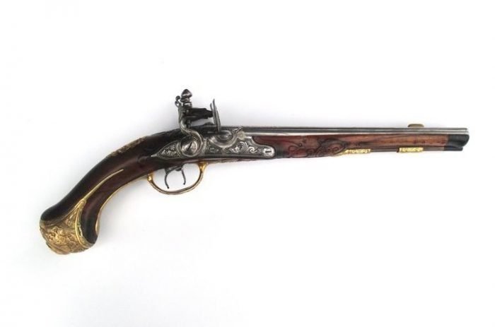 Flint Gun with Copper Fittings